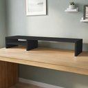 Ver imagem 6 de Kit 03 Suportes para Monitor Stand Home Office Lap 90 cm L03 Preto - Lyam Lyam Decor