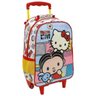 Mochila De Rodinha Hello Kitty E Monica Media 7911 Xeryus - 1