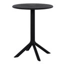 Ver imagem 1 de Mesa Drops Redonda Polipropileno Preto - 75802