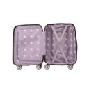Ver imagem 2 de Mala de Bordo Viagem Pequena Abs As67 - (55 X 35 X 22Cm) com 4 Rodinhas 360º - (Regulamentação Anac)
