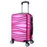 Mala de Viagem Média As67 65X42X26 Em Abs com Rodinhas 360º Rosa Melancia - 1