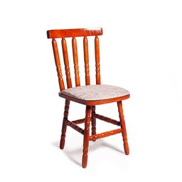 Conjunto de Mesa Mônaco 110x80 com 4 Cadeiras Estofadas – Mel – Jm Móveis - 3