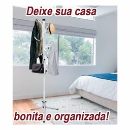 CABIDEIRO DE CHÃO DESMONTÁVEL PRETO TUBO EM AÇO - 6