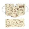 Kit Suporte de Coador Café 4 Refil 1 Caneca I Love Coffee - 5