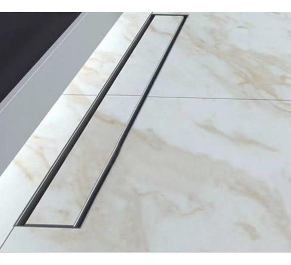 Ralo Oculto 06x70 Invisível Seca Piso Linear Inox Sifonado - 7