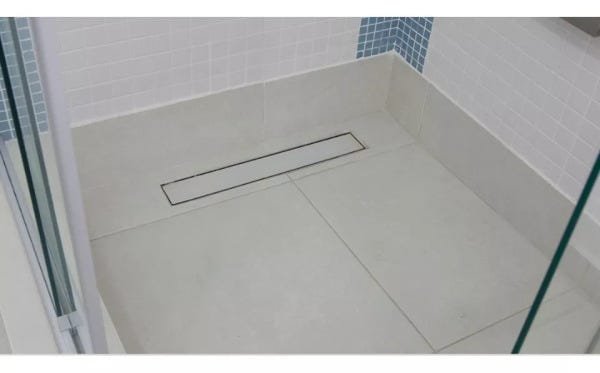 Ralo Oculto 06x70 Invisível Seca Piso Linear Inox Sifonado - 5
