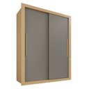 Ver imagem 3 de Guarda-roupa Solteiro 2 Portas 2 Gavetas Costa Rica