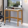 Escrivaninha California 1,10m X 54cm Off White/nature - 3
