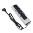 Ver imagem 1 de Filtro de Linha 5 Tomadas 1,2 Metros Force Line Cinza