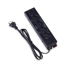 Filtro de Linha com Disjuntor Rearmável 5 Tomadas Force Line - 2