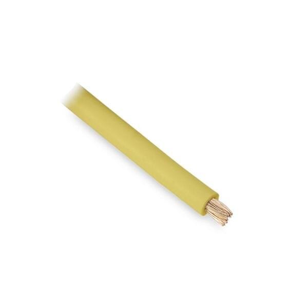 Cabo Flexível 6mm² Amarelo 10 Metros Force Line - 1