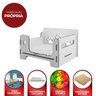 Cama pet em mdf para cachorro Valente com colchão Branco Amo Móveis - 4