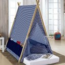 Ver imagem 1 de Cabana Infantil Tecido e Madeira Xodó Bernadete Casa