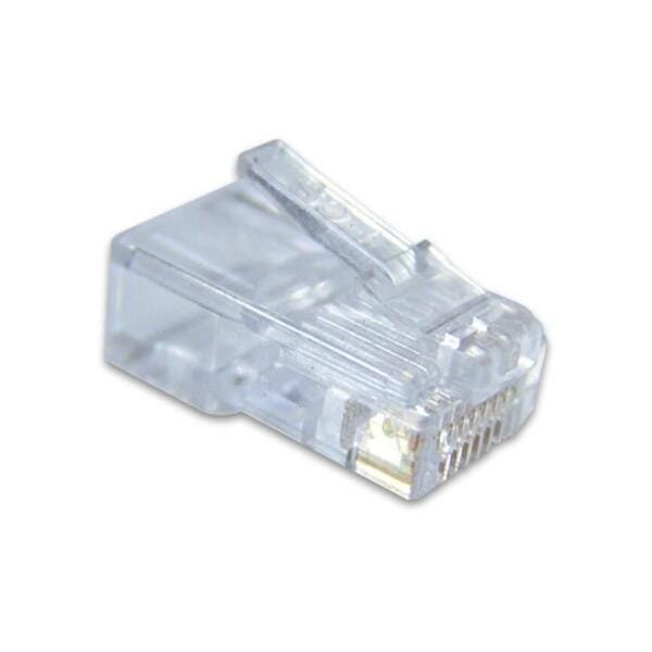 Conector Rj45 100 Peças Force Line - 2