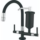 Ver imagem 1 de Torneira de Cozinha Ravena Banca Giratória Flex Black Filtro Metal 98173 1-4 Volta Pevilon