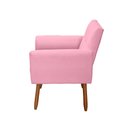 Ver imagem 3 de Poltrona Stella Suede Rosa