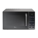 Ver imagem 1 de Forno Micro-ondas Midea 27 Litros 800w Prata com Porta Espelhada Mxsa27s1 110v