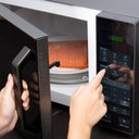 Ver mais imagens de Forno Micro-ondas Midea 27 Litros 800w Prata com Porta Espelhada Mxsa27s1 110v