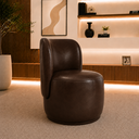 Ver imagem 3 de Poltrona Decorativa Bia Orgânica Corino Modena Recepção Sala Estar Quarto