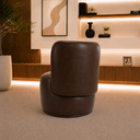 Ver imagem 5 de Poltrona Decorativa Bia Orgânica Corino Modena Recepção Sala Estar Quarto