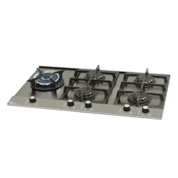 Cooktop 5 Bocas à Gás Automático Platinium Prime Bivolt Escovado Fischer - 2
