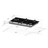 Cooktop 5 Bocas à Gás Automático Platinium Prime Bivolt Escovado Fischer - 6