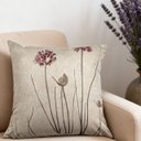 Ver imagem 1 de Capa de Almofada Linho Estampada Rose Floral 45x45cm - Floral