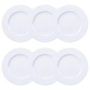 Ver imagem 1 de Conjunto 6 Pratos Rasos de Jantar 28cm Branco Porcelana Maria Augusta Tramontina