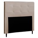 Ver imagem 1 de Cabeceira Cama Box Casal Luna 140cm Corano Bege - Abmaza
