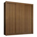 Ver imagem 3 de Guarda-roupa Casal 3 Portas de Correr Rustic Sublime Plus Madesa