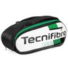 Raqueteira Tecnifibre Squash X12 Preto e Verde - 1