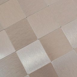 PASTILHA ADESIVA METÁLICA M106 BRONZE ESCOVADO 30,5X30,5CM - 3