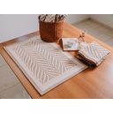 Ver mais imagens de Tapete Porta Nazca / Línea Luxo 50x80cm Capacho Entrada:algodão Cru