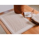 Ver imagem 2 de Tapete Porta Nazca / Línea Luxo 50x80cm Capacho Entrada:algodão Cru