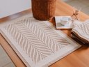 Ver imagem 2 de Tapete Porta Nazca / Línea Luxo 50x80cm Capacho Entrada:algodão Cru