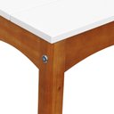 Ver imagem 6 de Banco Infantil Áustria Madeira Maciça Assento Mdf Laqueado - Amêndoa/branco