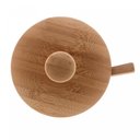 Ver imagem 3 de Açucareiro de Bambu com Colher Verona 8cm X 7,5cm - Lyor