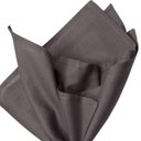 Ver imagem 2 de Kit 4 Guardanapos de Tecido Algodão Cinza 45cmx45cm Yoi com Argolas Douradas