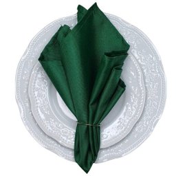 Kit 4 Guardanapos de Tecido Oxford Verde Bandeira 40cm x 40cm - 2 Kit 4 Guardanapos de Tecido Oxford Verde Bandeira 40cm x 40cm - 2