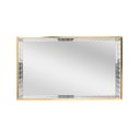 Ver imagem 4 de Bandeja Decorativa Dourada com Espelho Turkey Fineza