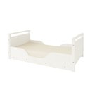 Ver imagem 2 de Cama Infantil Montessoriana Baixa Pés em Madeira com Colchão Ortobom para Quarto Infantil - Branco