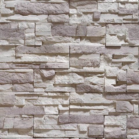 Papel de Parede Decorativo Pedra Diversos Tons Cinzas 1,50m