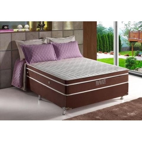 Colchão Casal Shalom Life da Saúde Terapêutico Magnético Infravermelho Energia Quântica Massagem-