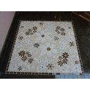 Ver imagem 2 de Mandala Mosaico Floral Tapete Jardim Florido 150cm