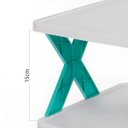 Ver imagem 5 de Organizador Multifuncional 4 Andares Sapateira Empilhável