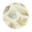 Ver imagem 1 de Prato Sobremesa Porcelana 20cm Folhas