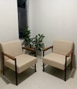 Ver imagem 3 de Conjunto de 2 Poltronas Decorativas Fontana Linho Bege