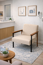 Ver imagem 2 de Conjunto de 2 Poltronas Decorativas Fontana Linho Bege