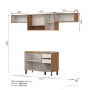 Ver imagem 4 de Cozinha Modulada Compacta 4 Peças Venaly