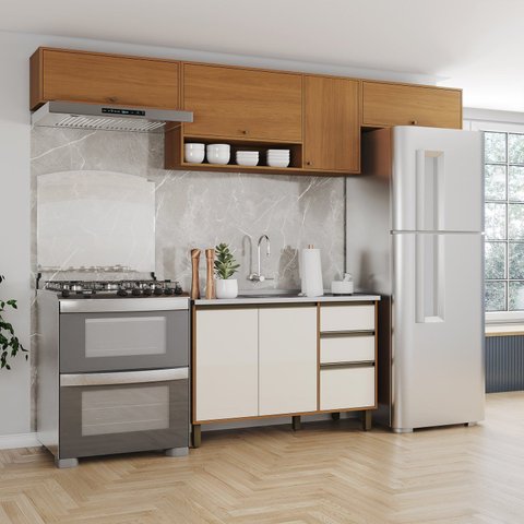 Cozinha Modulada Compacta 4 Peças Venaly